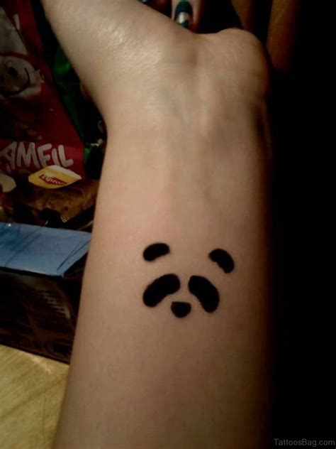 9 Charming Panda Wrist Tattoos