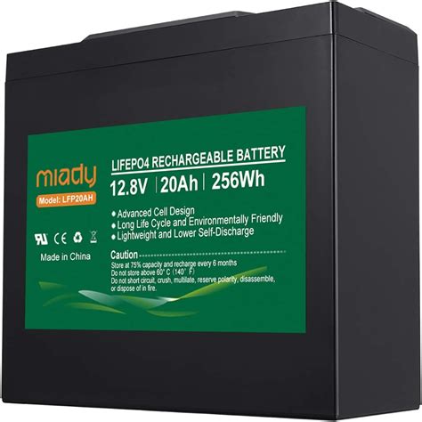 12v 20ah Deep Cycle Lifepo4 Battery 2000 Cycles Ubuy Uae