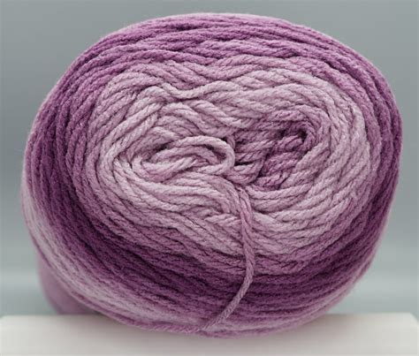 Red Heart Super Saver Ombre 3968 Purple Yarn Etsy