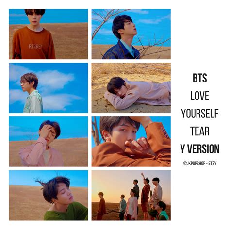 BTS Love Yourself Tear Concept Photocards Etsy Canada