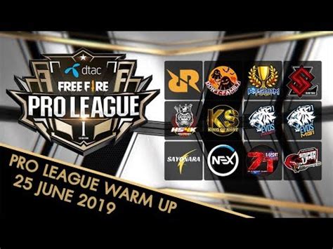 But before the battle begins, it's time to #knowyourplayers!. Garena Free Fire Pro League - อุ่นเครื่อง 12 ทีมวาง - YouTube