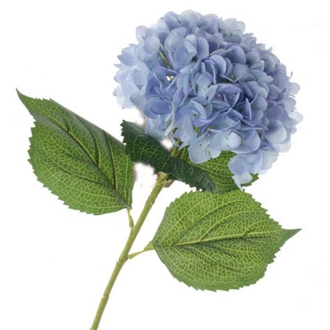 large silk hydrangeas blue 82cm artificial flowers