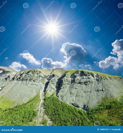 Mountains Chain Stock Image Image Of Hike Horizon Beautiful 10883101