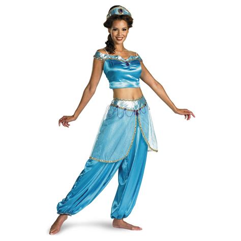 Disney Aladdin Deluxe Princess Jasmine Adult Costume Medium 810
