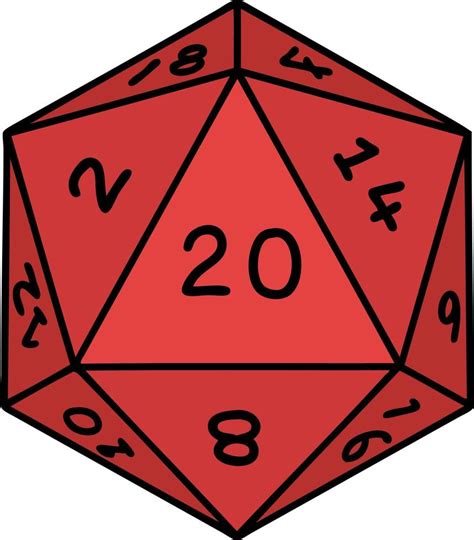 D20 Vector Art Icons And Graphics For Free Download