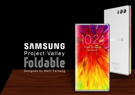 Concept Samsung Project Valley Tizen Foldable Smartphone Looks Amazing