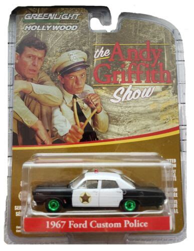Green Machine 44760 B Andy Griffith 1967 Ford Custom Police Greenlight