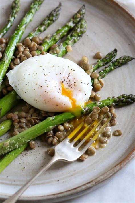 For my best poached egg recipes (like the one shown in the video), make sure to click the recipe post link below. Asparagus and Green Lentils with Poached Egg | Recipe ...