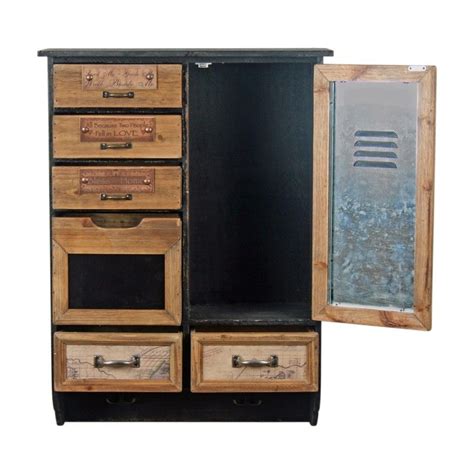 Barker cabinets offers an exceptional custom product with cost savings when compared with local cabinet shops. 6-Drawer 1-Door Wall Cabinet | Madeira