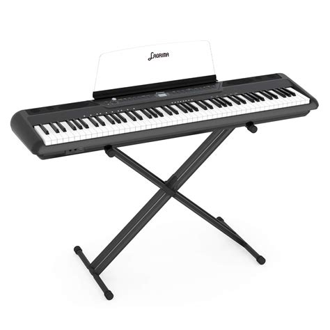 Buy Lagrima Lag 560 Full Size Weighted Key Portable Digital Piano 88