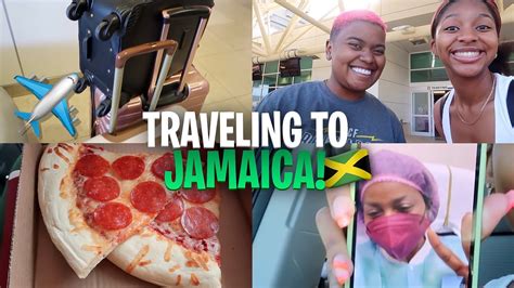 Vlogmas Traveling To Jamaica Vlog Meeting A Subscriber Delayed Flight Drew Michelle Youtube