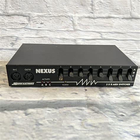 Nexus 3x8 Midi Switcher Evolution Music