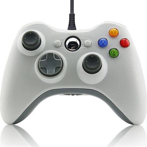 Wired Gamepad Xbox 360 White Skroutzgr