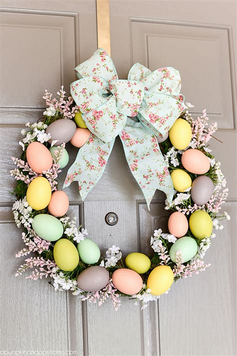 20 Lovely Diy Easter Wreaths You Can Make At Home This Spring The Art