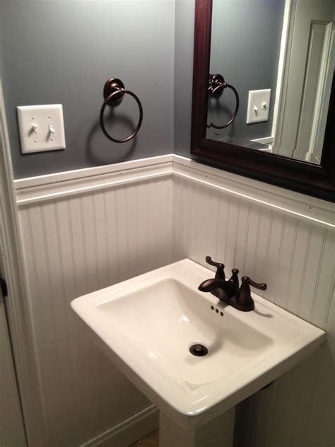 View in gallery wainscoting kits beadboard. House and Handyman: A little beadboard in the bathroom