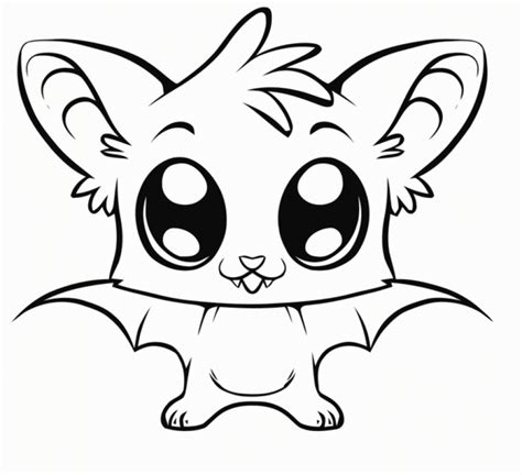 Printable Easy Cute Coloring Pages