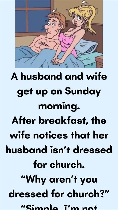 A Husband And Wife Get Up In 2023 Funny Good Morning Messages Husband Humor Wife Humor