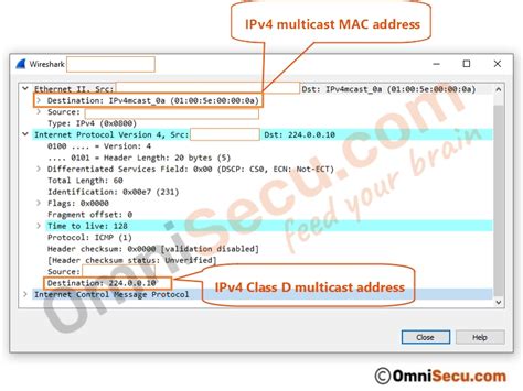 Multicast Ipv4 Address To Mac Address Mapping