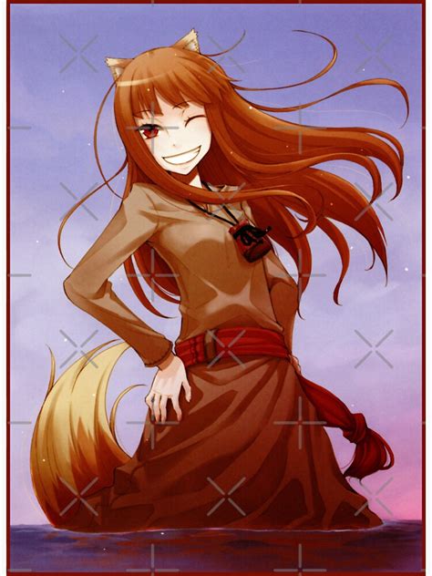 horo spice and wolf sticker for sale by virael redbubble