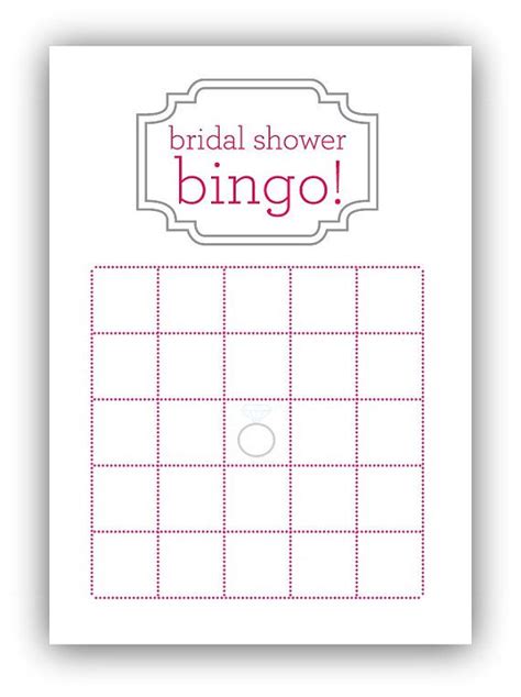 6 Best Images Of Bride Bingo Template Printable Bridal Shower Games