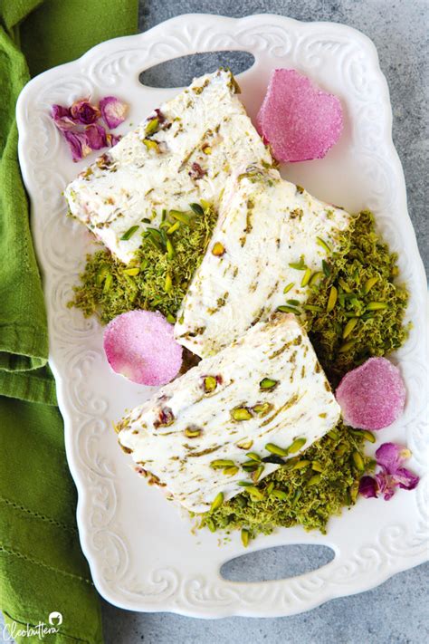 Blue moon is an ice cream flavor with bright blue coloring, available in the upper midwest of the united states and originating in milwaukee, wisconsin. Pistachio Kunafa Ice Cream Cake | Cleobuttera