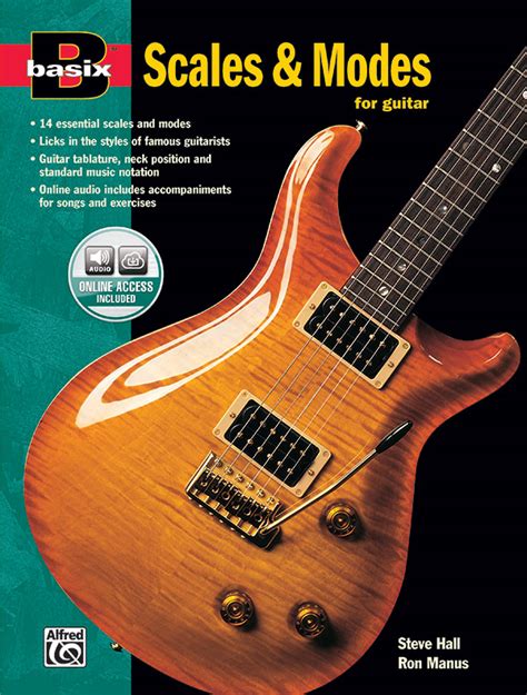 Basix Scales And Modes For Guitar Guitar Book And Online Audio Sheet