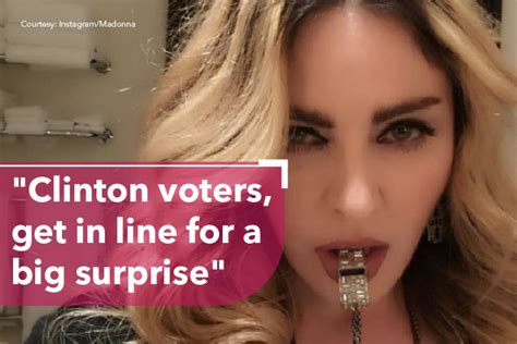 madonna your offer for blowjob doesn t help hillary s cause