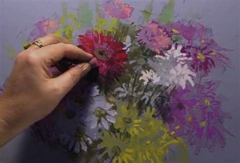 Learn To Paint Flowers In Pastel