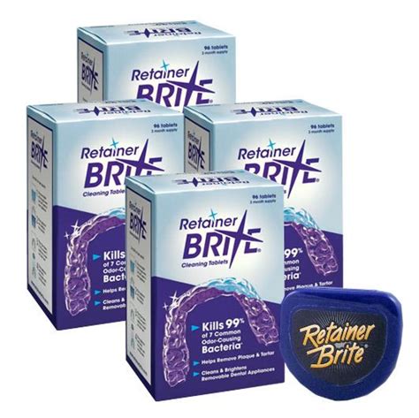 Retainer Brite 1 Year Supply Why Spend A Fortune On Invisalign