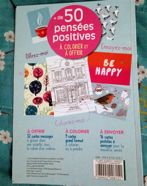 Magazine Penseepositive Carte Coloriage Voeux