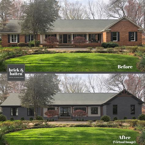 Ranch Homes Before And After Makeover Blog Brickandbatten