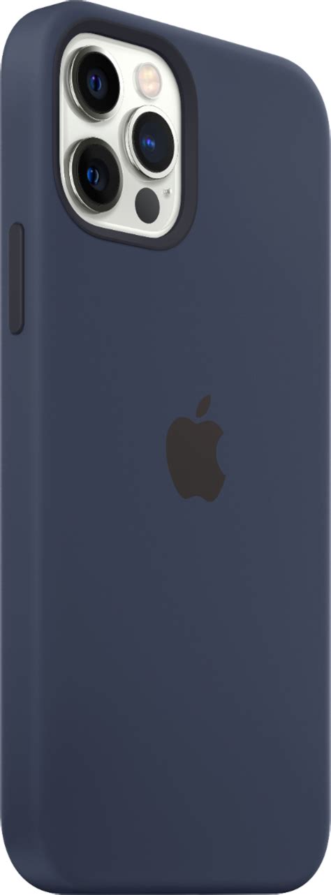 Apple Iphone 12 And Iphone 12 Pro Silicone Case With Magsafe Deep Navy