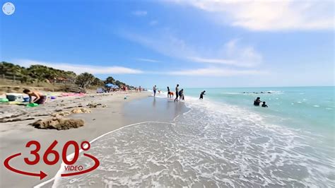 360° Video Caspersen Beach In Venice Florida Youtube