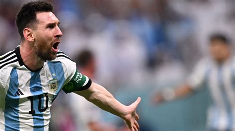 2022 Fifa World Cup Best Moments Of Lionel Messi In Argentina S Win