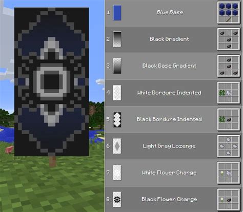 Design 23🍇 Minecraft Banner Designs Minecraft Banners Minecraft