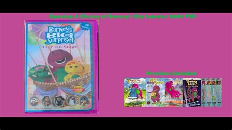 Barney Vhs Opening