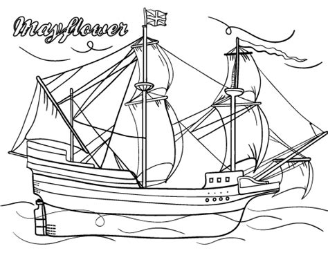 I am constantly checking for good links for mayflower coloring sheets so feel free to. Free Mayflower Coloring Page
