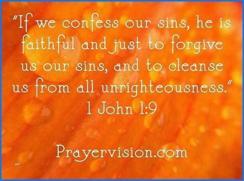 1 John 19 Esv If We Confess Our Sins He Is Faithful And Just To