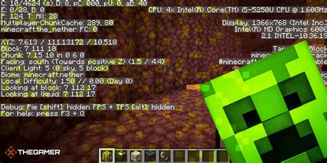What Is The Debug Screen Useful For In Minecraft