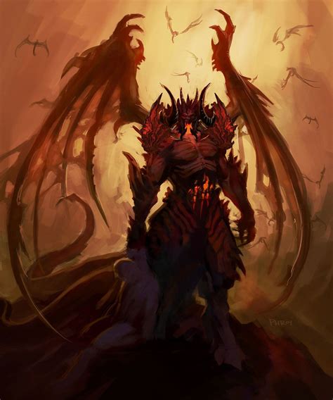 Diablo Iii Diablo Concept 2 Fantasy Demon Demon Art Dark Fantasy Art