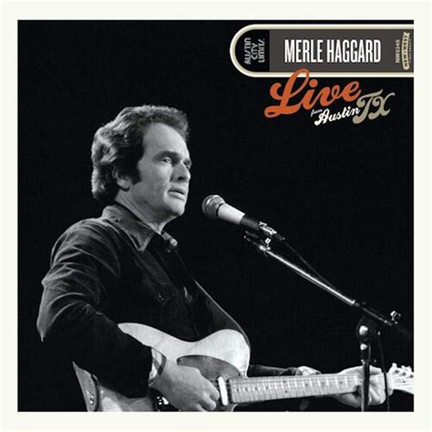 Merle Haggard Live From Austin Tx 78 Vinyl Record