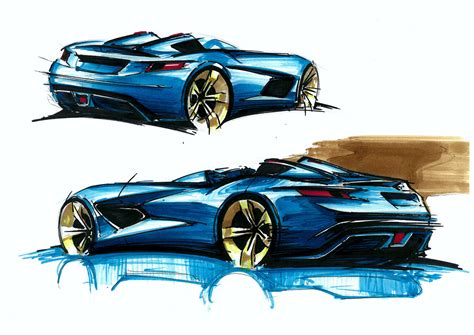 Car Sketches 2 On Behance