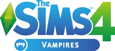 The Sims 4 Vampires Official Logo Box Art And Renders