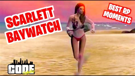 Code Best Gta Rp Moments Scarlett Baywatch Youtube
