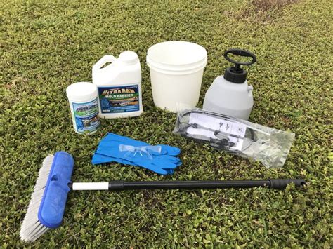 What is the best way to clean a composite deck which is stained with mold spores without using a to remove mold, use conventional deck washers or cleaners that contain sodium percarbonate and these cleaners can be found at most home centers. RHINO HIDE® 5 Mistakes To Avoid When Cleaning Your ...