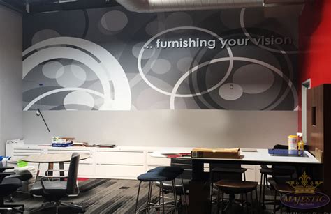 Transform Your Workplace With Wall Graphics Majestic Sign Studio