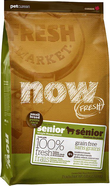 Weight management in dogs is a serious issue that most dog owners don't give any thought to. Now Fresh Grain-Free Small Breed Senior Weight Management ...