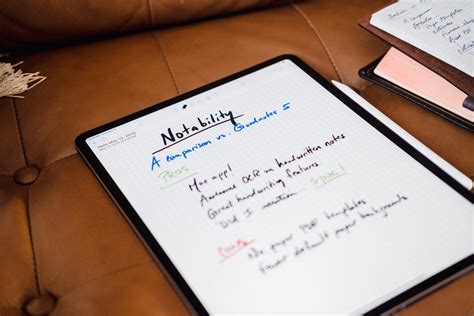 Goodnotes vs Notability: The Best Handwriting Notes Apps for iPad