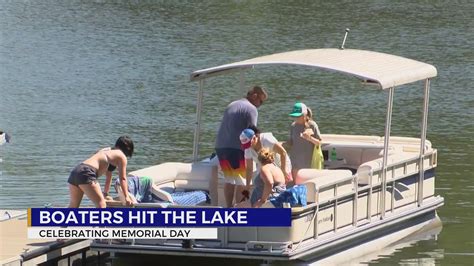 boaters hit boone lake for memorial day weekend youtube