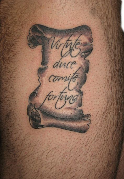 22 Scroll Tattoo Ideas Scroll Tattoos Tattoos Tattoo Quotes